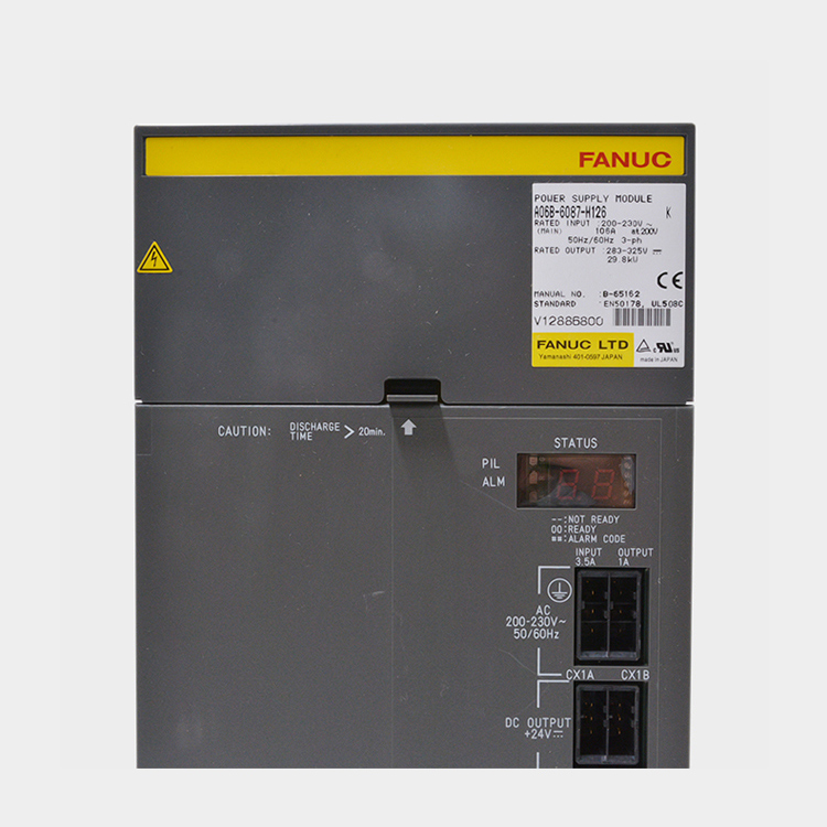 Wholesale Price Fanuc Power Supply - Japan original fanuc power supply module A06B-6087-H126 – Weite detail pictures